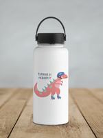 Thriving in Mediocrity T-Rex Waterproof Vinyl Sticker