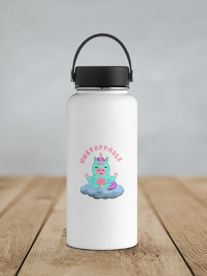 Unstoppable Unicorn Waterproof Vinyl Sticker